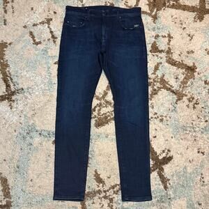 G Star Raw Revend FWD Skinny Jeans Size 34x31 Dark Wash Streetwear